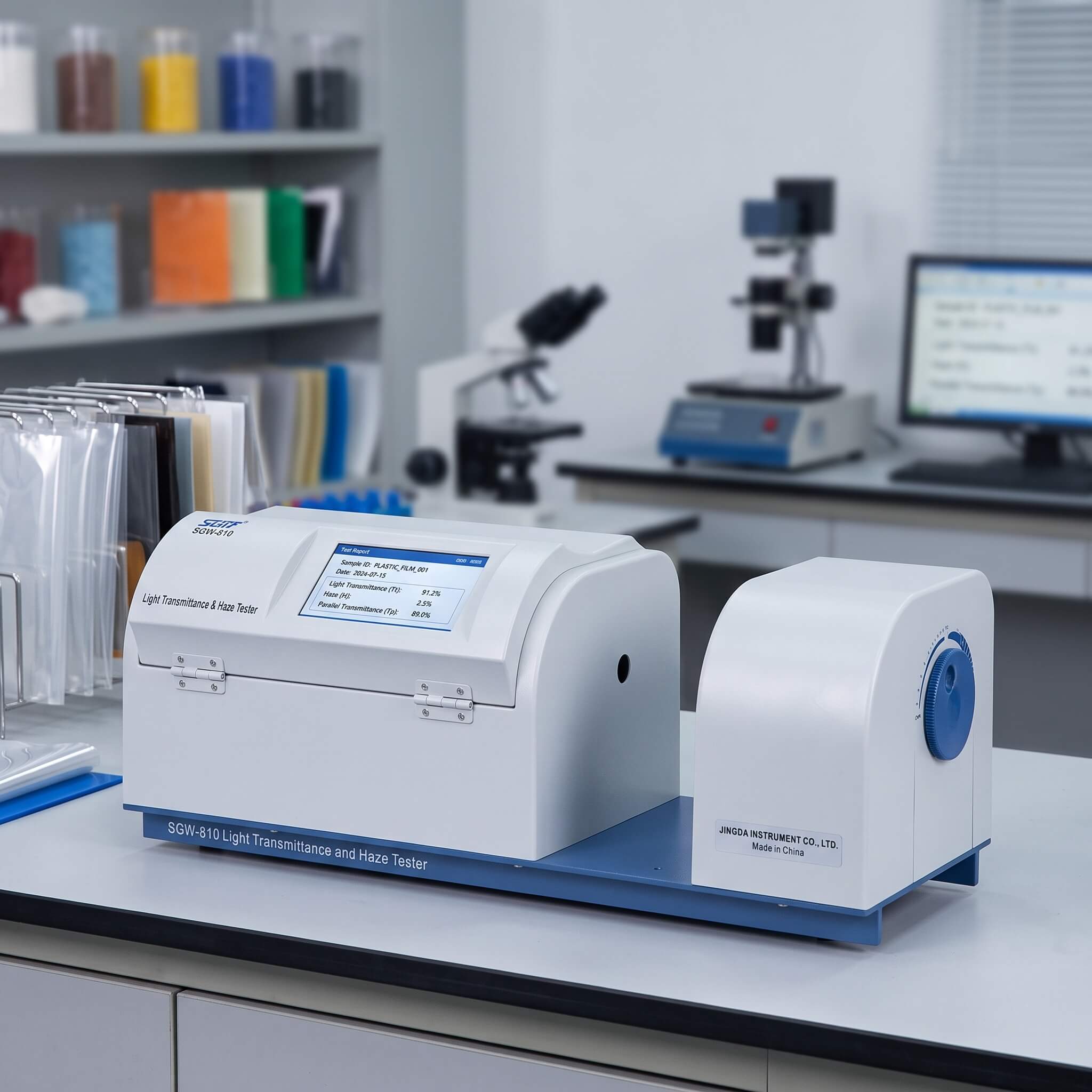 Light Transmittance and Haze Tester - SGW-810